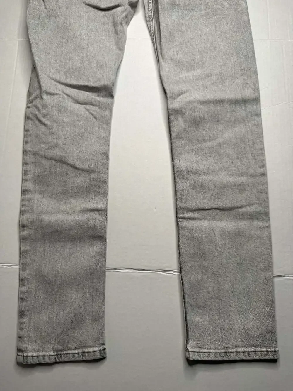 Denim blue Straight slim Leg Jeans